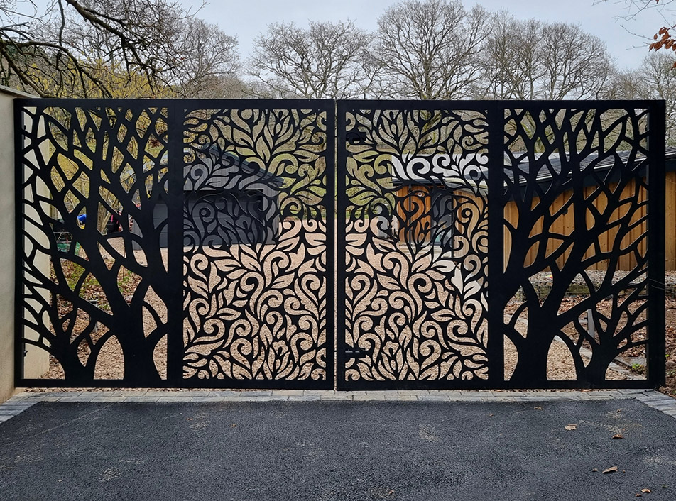 Laser Cut Gates