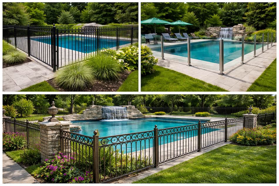 Steel Pool Fencing Standard