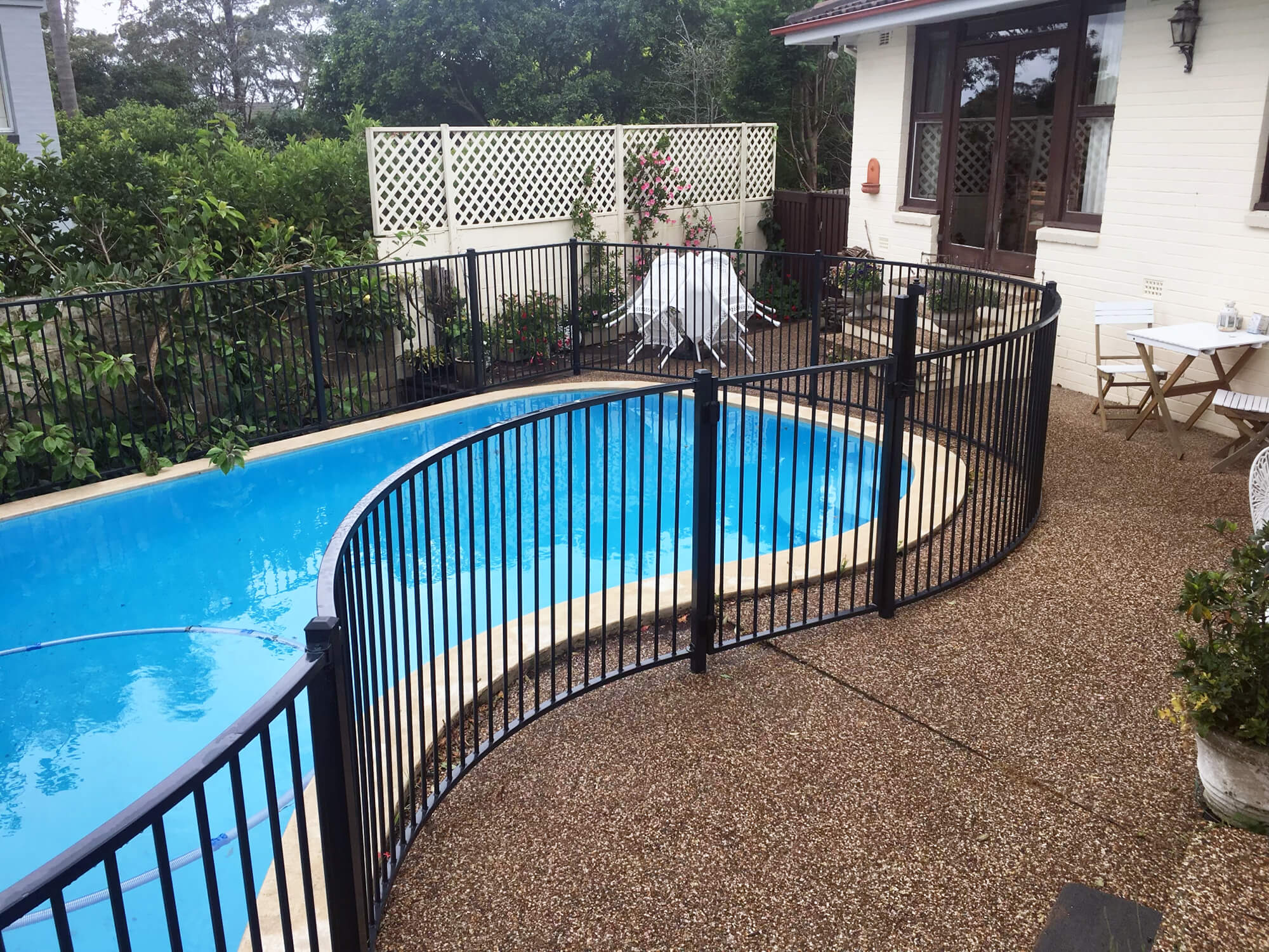 Steel Pool Fences